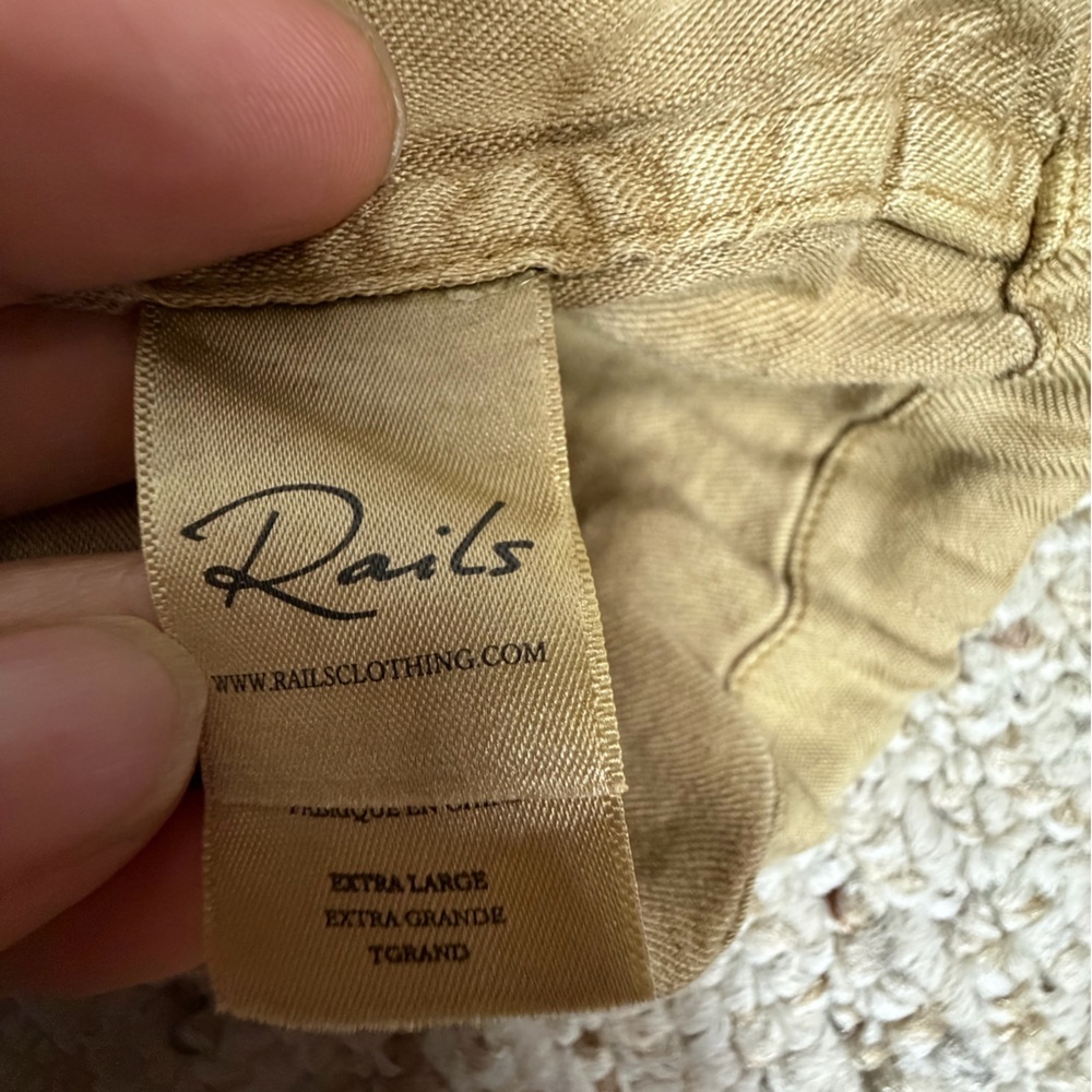 Rails Tan Utility Jacket size XL - Picture 5 of 7
